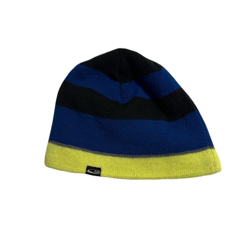 Champion Kids Beanie - Blue, Black, and Yellow